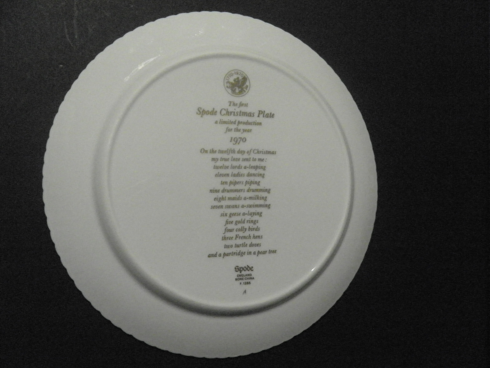 pennysaver spode christmas plates 2 in polk florida usa spode christmas plates 1970