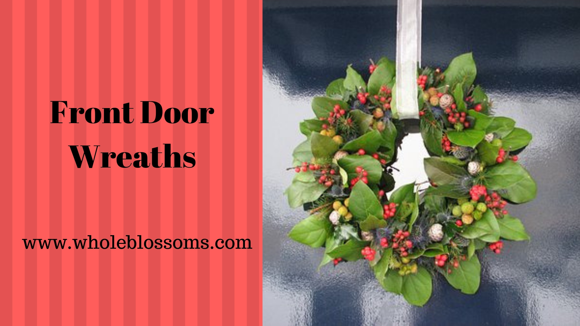 Pennysaver Front Door Natural Wreaths For The Holidays In Front Door Natural Wreaths For The Holidays